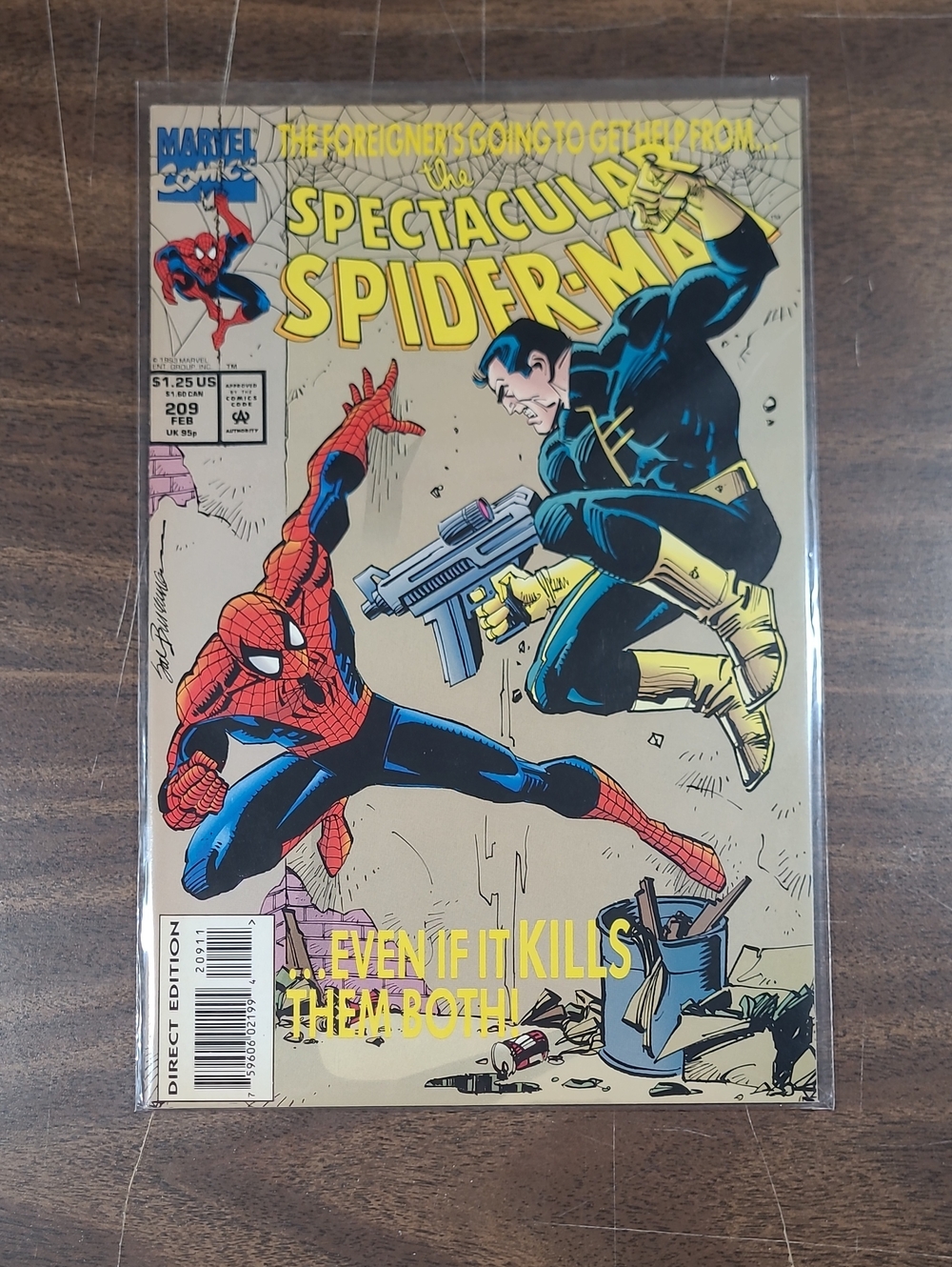 The Spectacular Spider-Man Comic Book  #209 February 1993